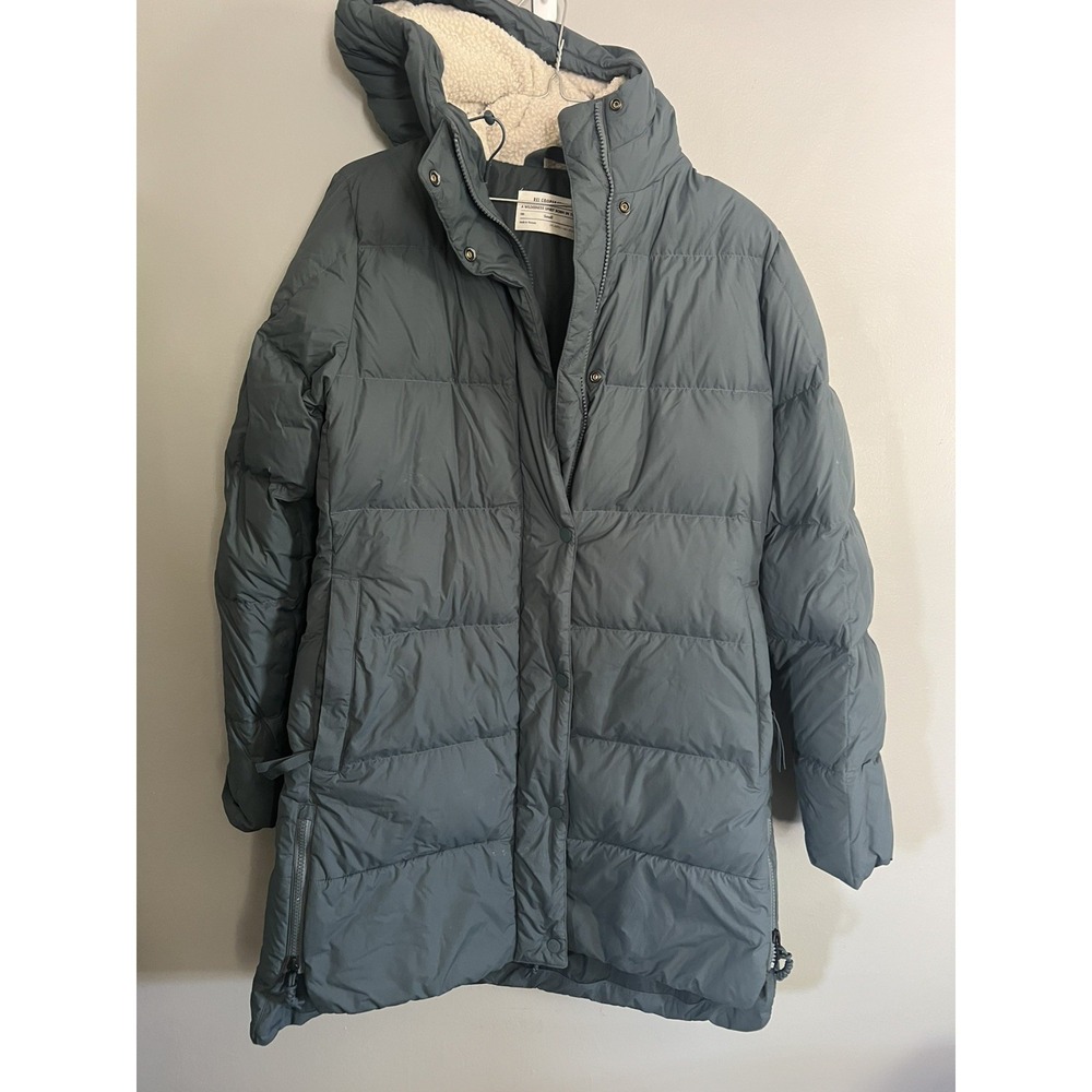 REI CO-OP Norseland Down Women's Parka Size Small Color Blue - Picture 1 of 7